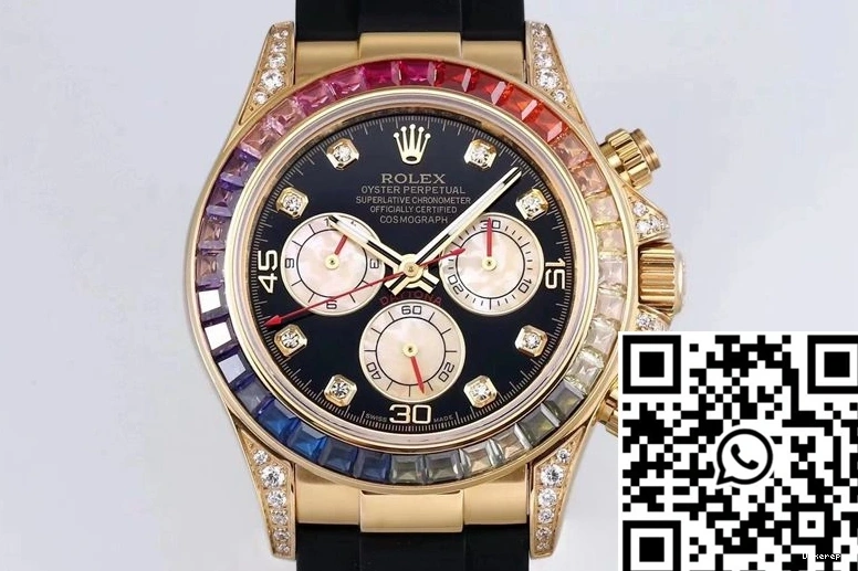 BL Factory Gold Rolex 116598RBOW Daytona Yellow 0228